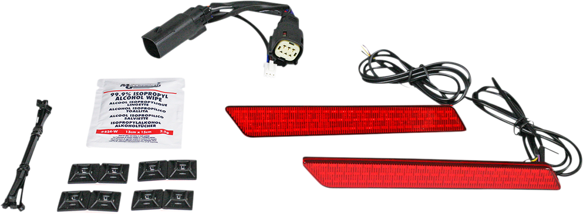 Dual Color LED Saddlebag Latch Lightz™