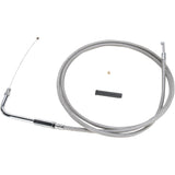 DRAG SPECIALTIES Stainless Braided Throttle Cable