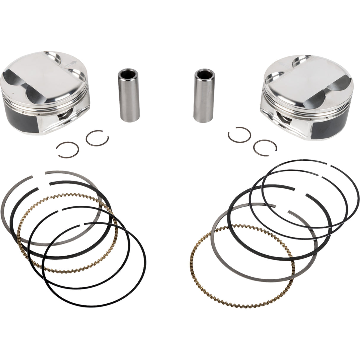 JE PISTONS 0910-7005 398759 Piston Kit 4.020" bore - 4.500" stroke - 12.0:1 cr - 108" m8