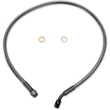 Magnum Shielding Alternate Length Designer Series ABS-Specific Front Brake Line Kit 10 Mm-35° 28" - AS47128 For Harley Softail Deluxe 2015-2017