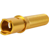 THRASHIN SUPPLY CO. 0632-1009 TSC-2806-5 Throttle Tube - Knurled - 1" - Gen 2 TBW - Gold