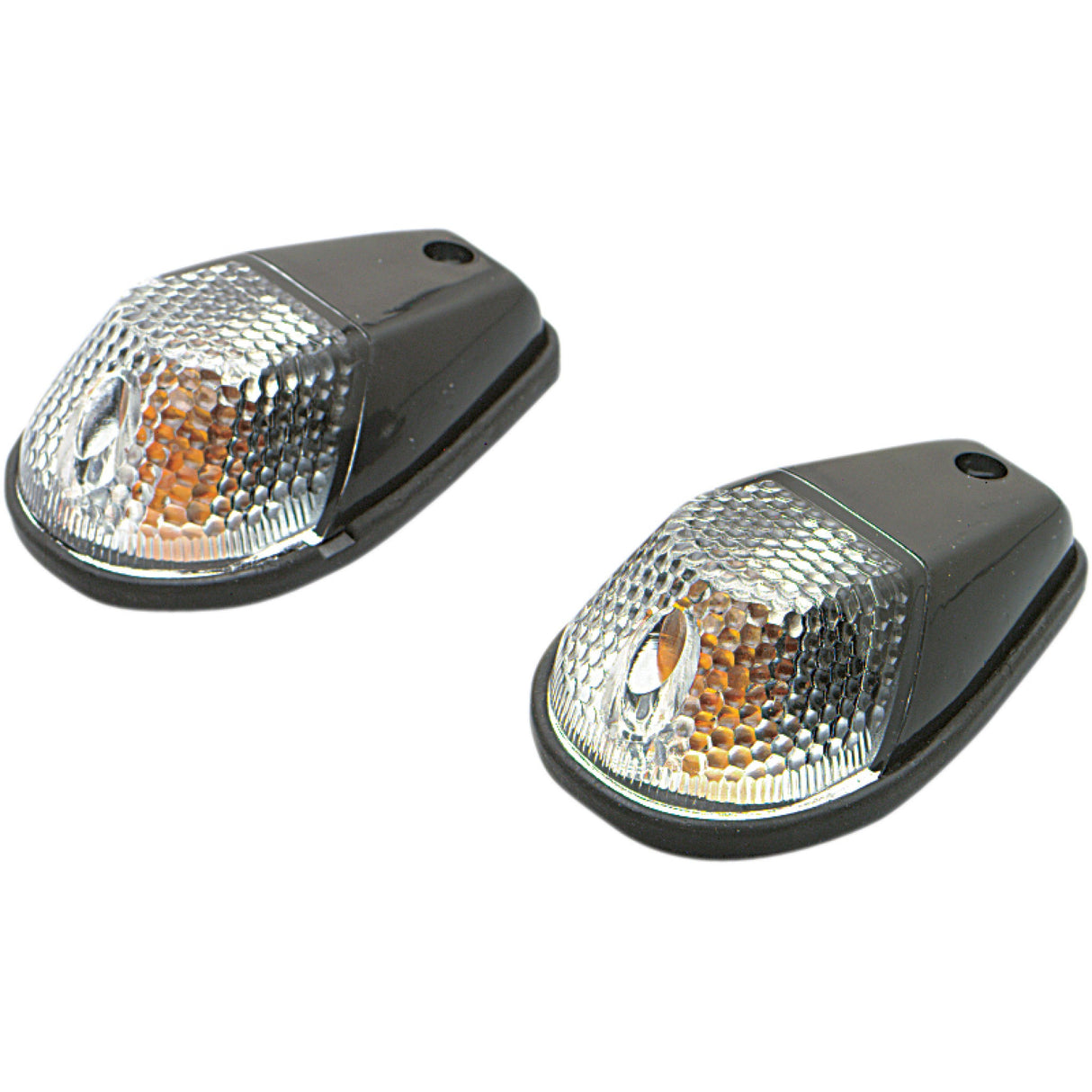 K&S TECHNOLOGIES 25-8022 25-8022 Flush Mount Marker Lights black/clear