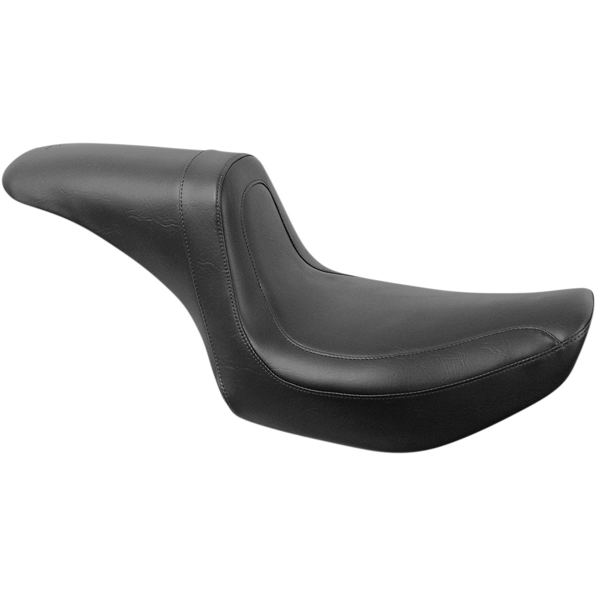 Mustang Fastback™ Seat Fastback™ Stitched Black - 75445 For Harley 1982-1994