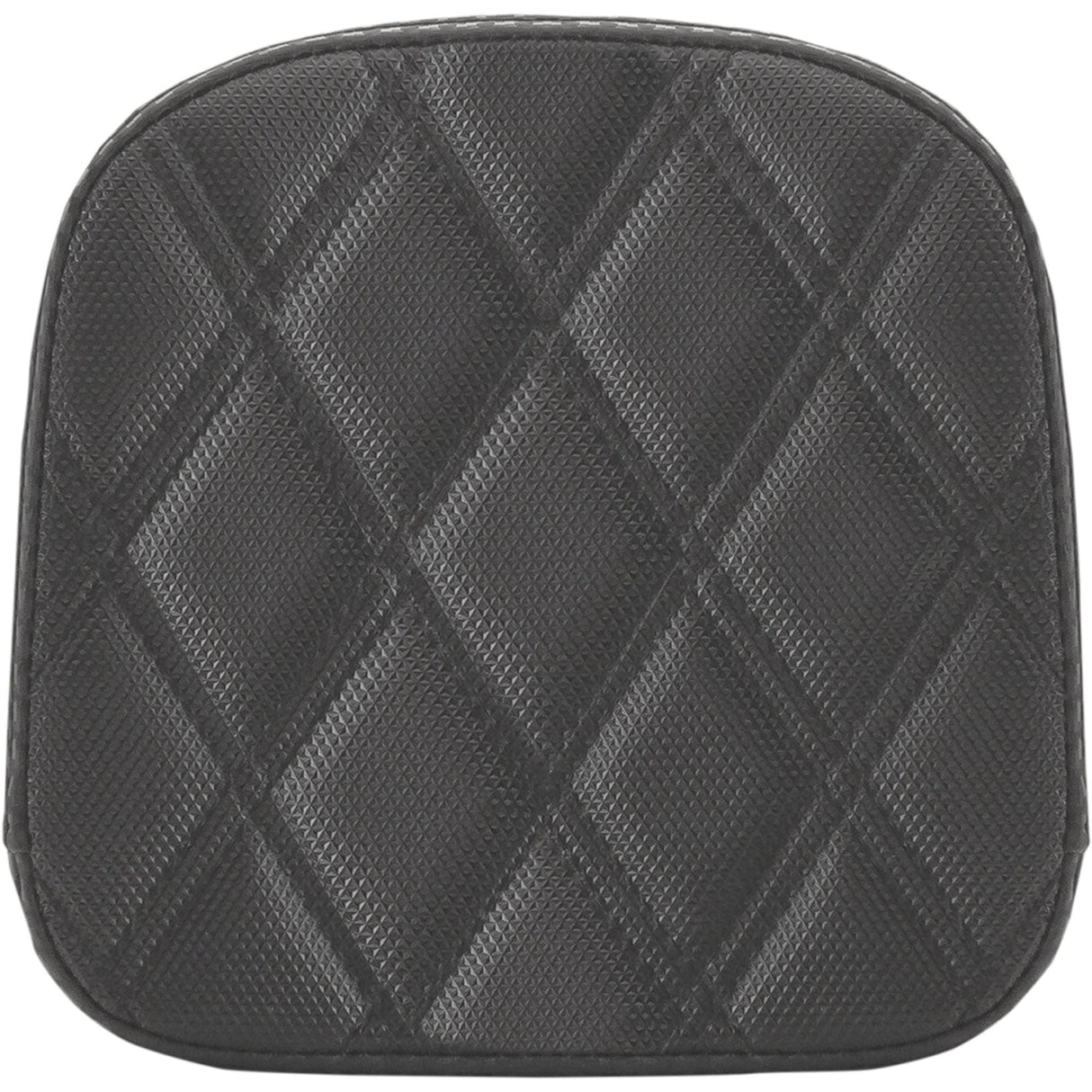 SADDLEMEN 0822-0482 0407SDC Sissy Bar Pad - Lattice Stitched - Black