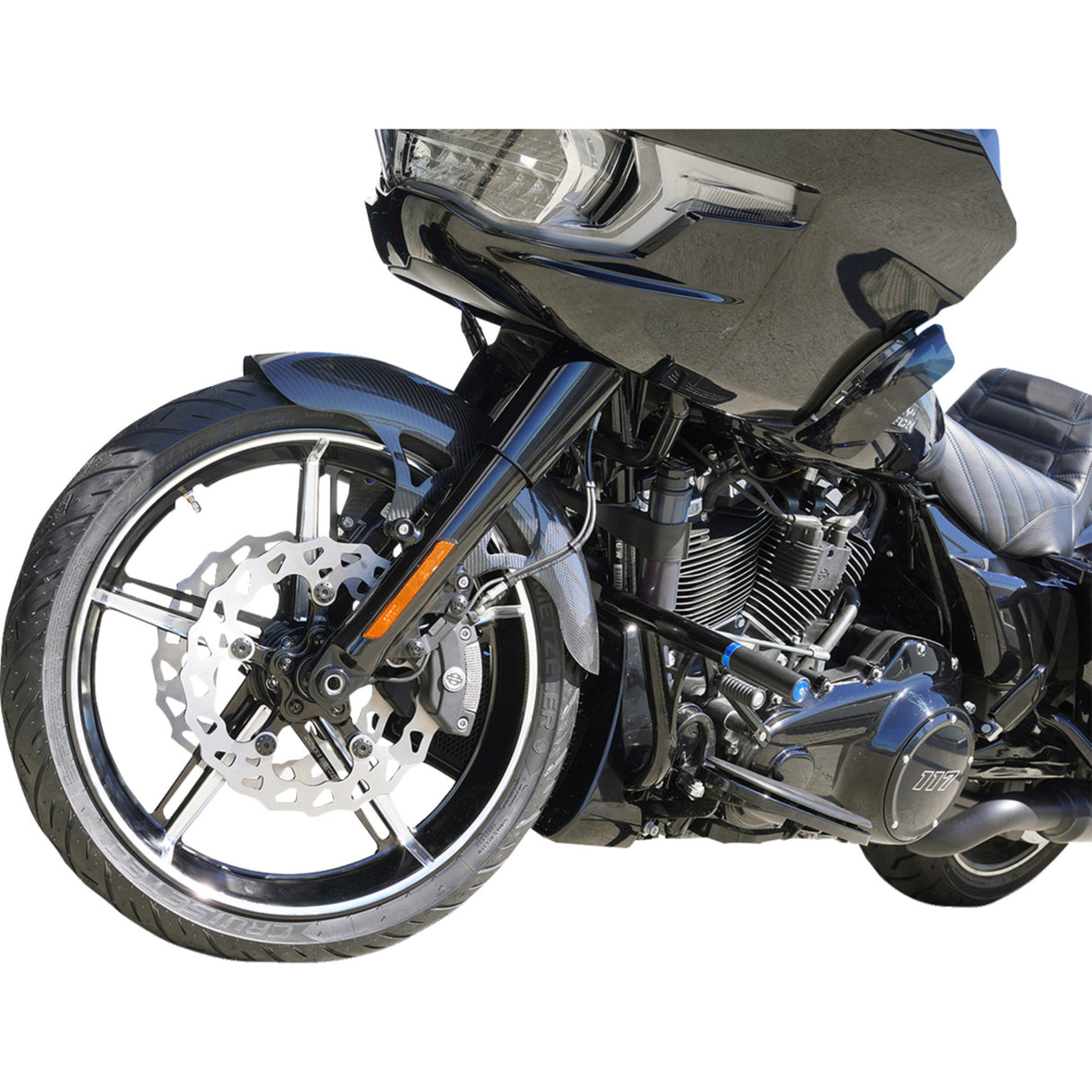 ARLEN NESS 0201-2643 91-654 Factory 24 Front Wheel Kit Wheel with Hub - Factory 24 - Front - Black/Contrast Cut - 21x3.5