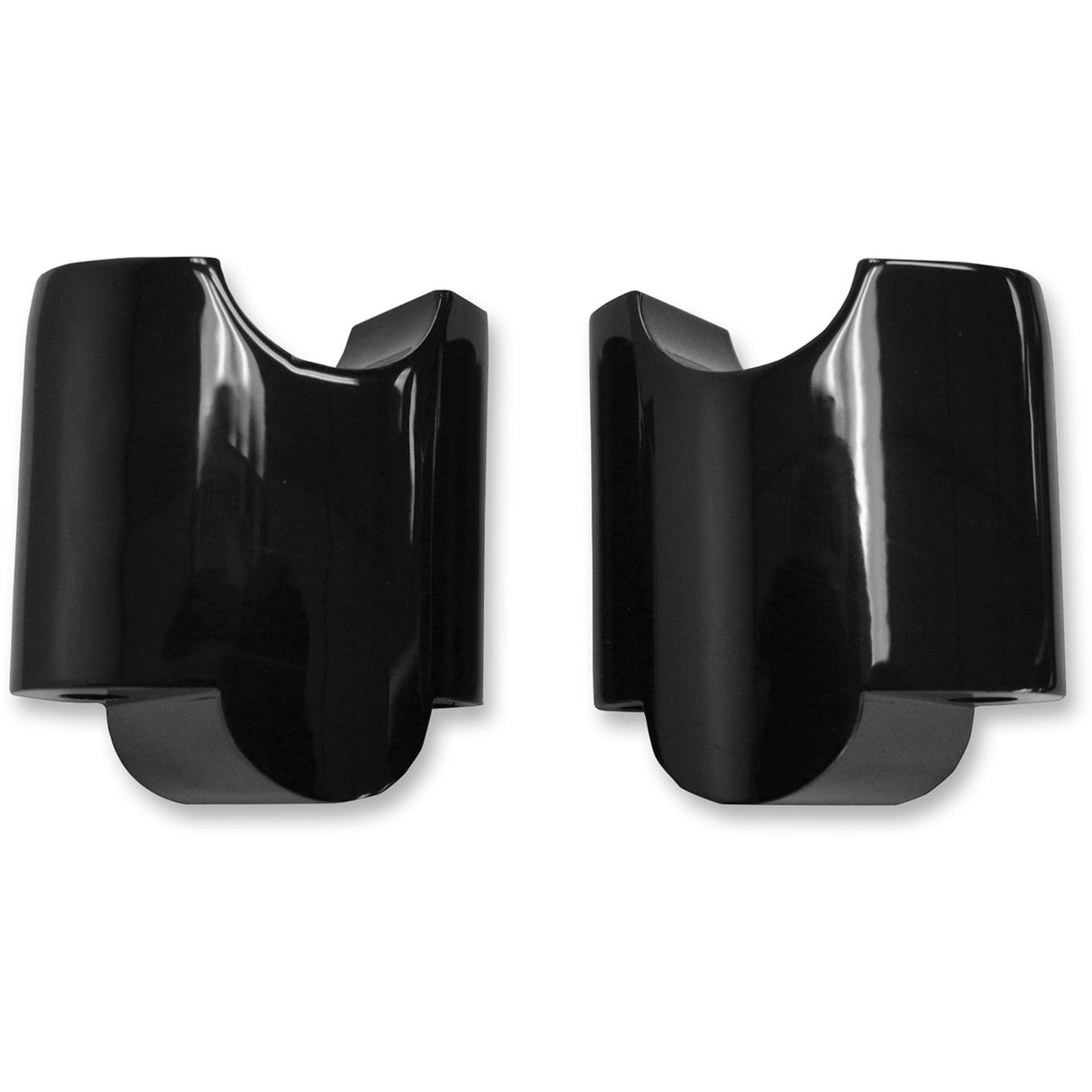 LA Choppers Handlebar Riser Extensions 2" Forty-Eight Black - LA-7433-02B For Harley Sportster 2010-2022