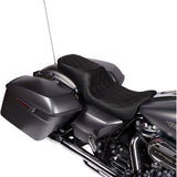 DRAG SPECIALTIES Performance Predator 2-Up Seat - Backrest '08-'23