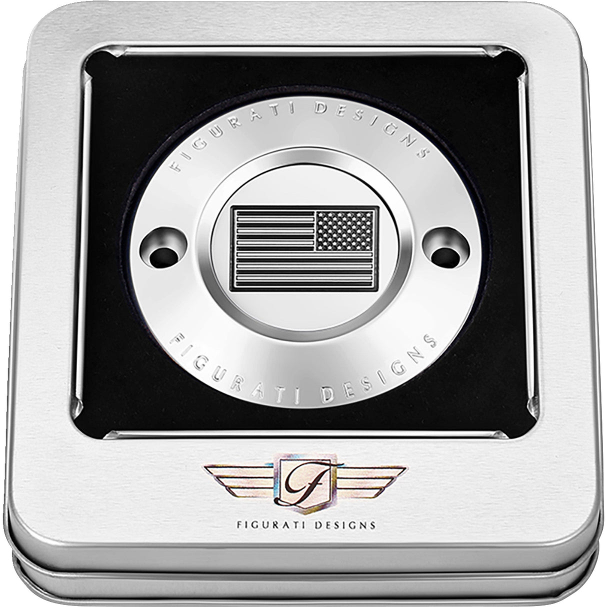Figurati Designs Cover - FD26R-TC-2H-SS For Harley Touring 2017-2022