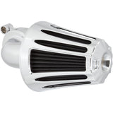 Arlen Ness Monster Sucker® Air Cleaner Kit — Deep Cut Chrome - 81-032 For Harley Motorcycles 2017-2025