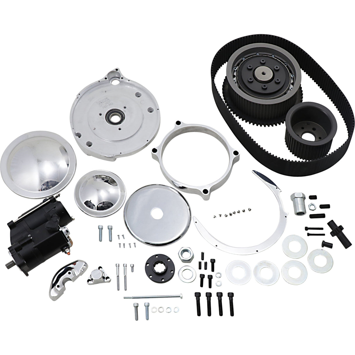 BELT DRIVES LTD. 1120-0418 SHS-630ST 3" Shorty Belt Drive Kit 3" Belt Drive Kit with Starter