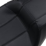 LePera Outcast GT Seat 2-Up Without Backrest Black Carbon Fiber Inlay - LK-997GT3 For Harley Touring 2008-2023
