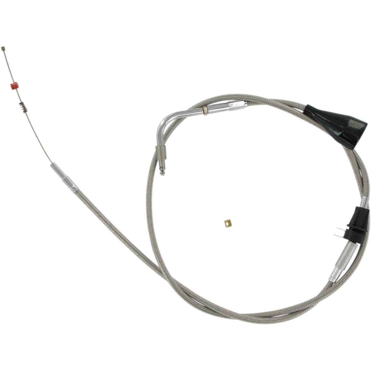 Barnett Stainless Steel Throttle Idle Cable Cruise +6" - 102-30-41001-06 For Harley Touring 2002-2007