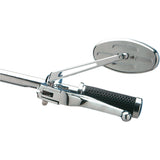 DRAG SPECIALTIES Stealth Mirror - Side View Oval Chrome