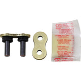 RK 1225-0482 GB525ZXW-RL Sealed Chain (ZXW) Connecting Link — 525 ZXW 525 ZXW - Connecting Link - Rivet - Gold