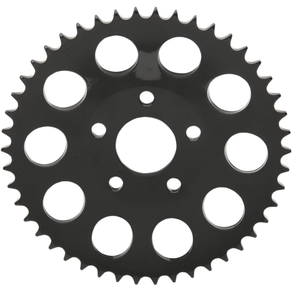 DRAG SPECIALTIES Rear Wheel Sprocket Black - Dished Tooth