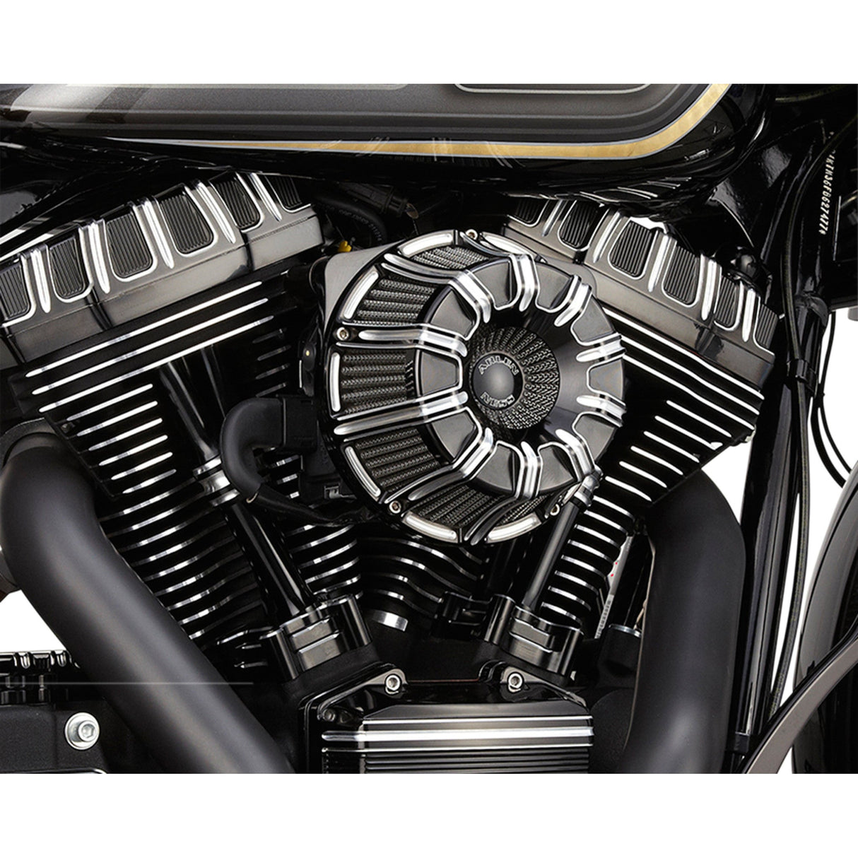 ARLEN NESS 1010-1503 18-941 Inverted Series Air Cleaner Kit — 10 Gauge - Black