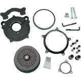 PERFORMANCE MACHINE (PM) 1010-3278 0206-2165-B Super Gas Air Cleaner Kit black