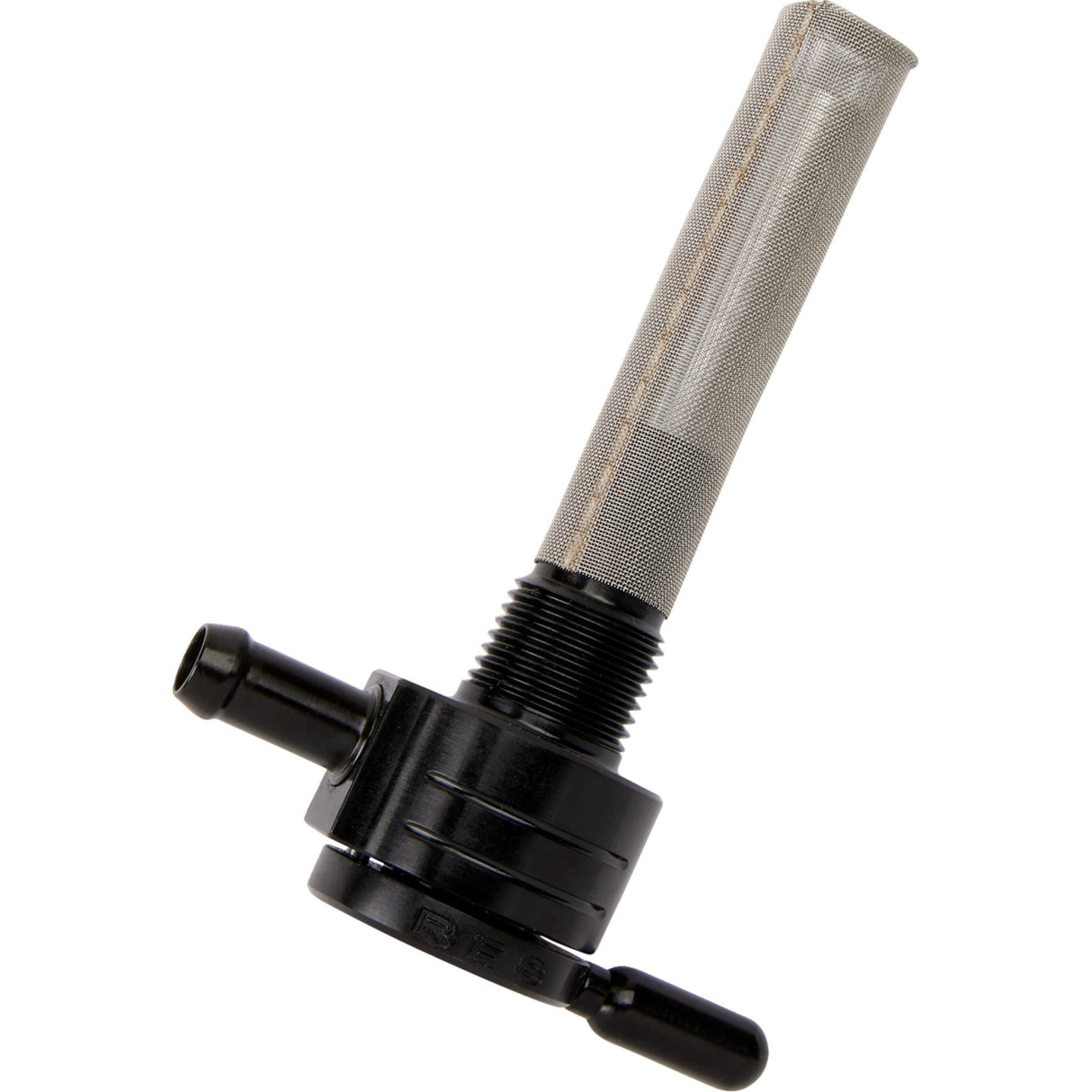 GOLAN PRODUCTS 0705-0103 75-516S-BLK "Click-Slick" Fuel Petcock — 3/8" NPT "Click-Slick" Fuel Petcock - Straight - Black - 3/8" NPT