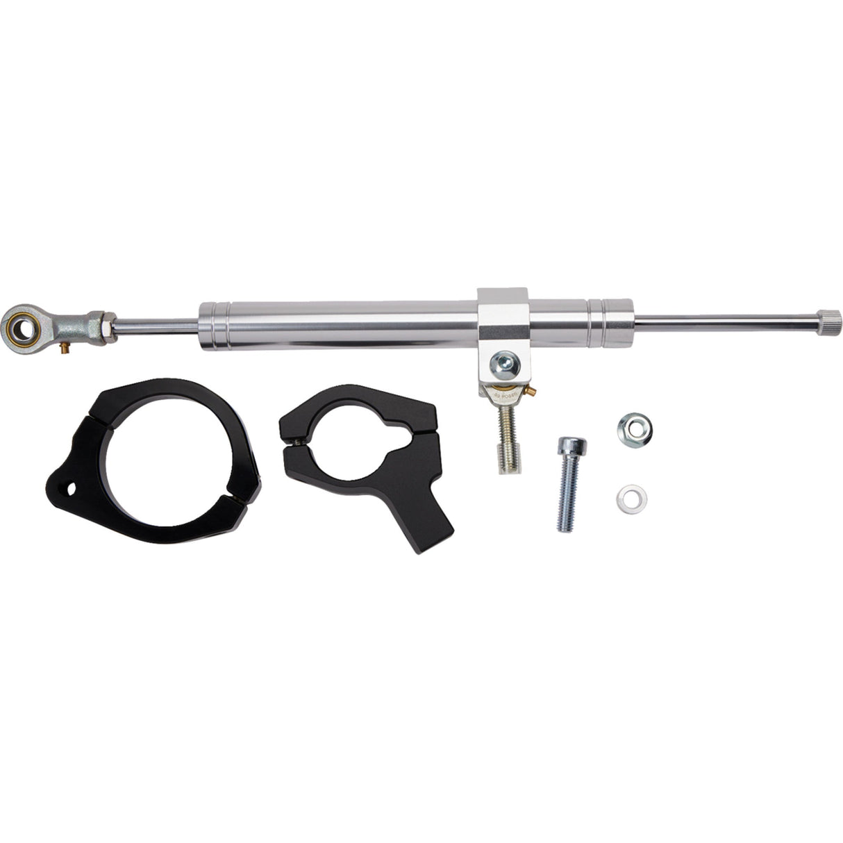 DRAG SPECIALTIES 0414-0734 Steering Damper Kits Steering Damper - Chrome - '20-'23 FXLRS