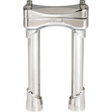 BILTWELL 0602-1568 6403-105-08 Murdock Handlebar Risers 8" - chrome