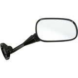 EMGO 20-87021 20-87021 OEM-Style Replacement Mirror Mirror - Side View - Oval - Black - Right