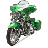 Klock Werks Flare® Windshield 6-1/2" Smoke - KWW-01-0199 For Harley Touring 1996-2013
