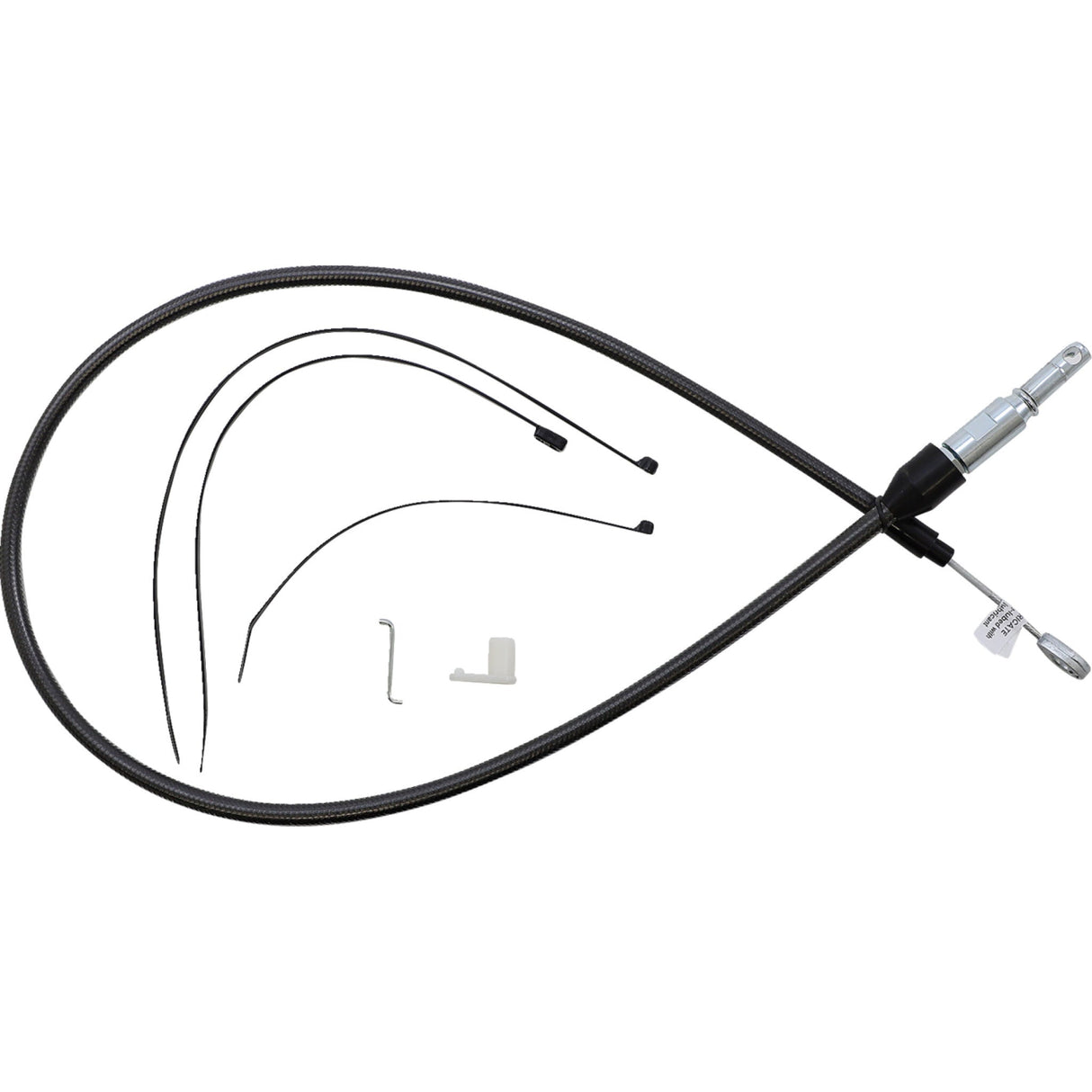 Magnum Shielding Black Pearl™ Quick Connect Upper Clutch Cable 38" - 42344HE For Harley Motorcycles 2018-2024