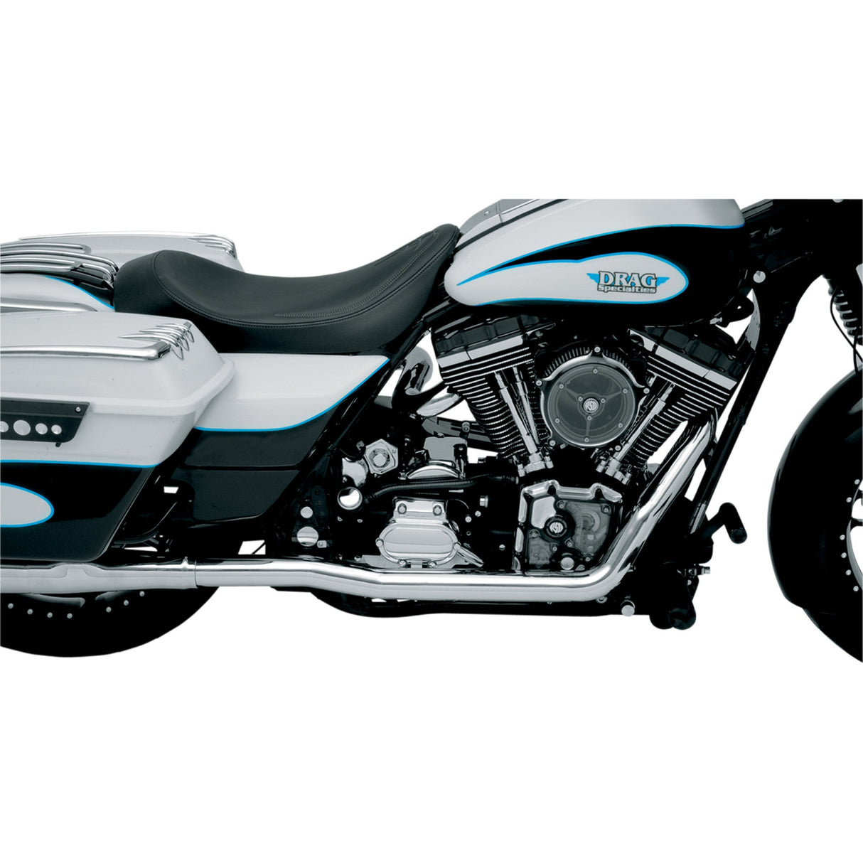 Vance & Hines Dresser Duals 2-Into-2 Header System - 16799 For Harley Touring 1995-2008