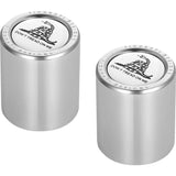 FIGURATI DESIGNS 3550-0357 FD40-DC-2730-SS Docking Covers don't tread on me - silver