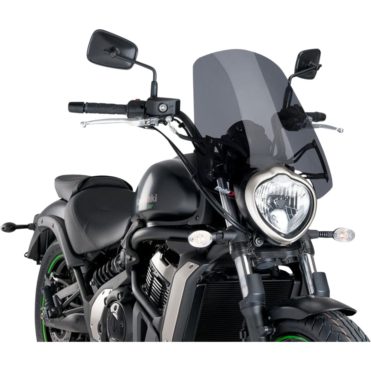 Puig Hi-Tech Parts New Generation Windshield - 8164F Kawasaki Vulcan 2015-2025