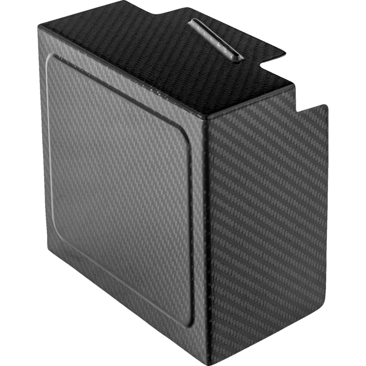 Saddlemen Battery Cover Carbon Fiber Matte Black - CF-899-04-002M For Harley Dyna 1999-2005