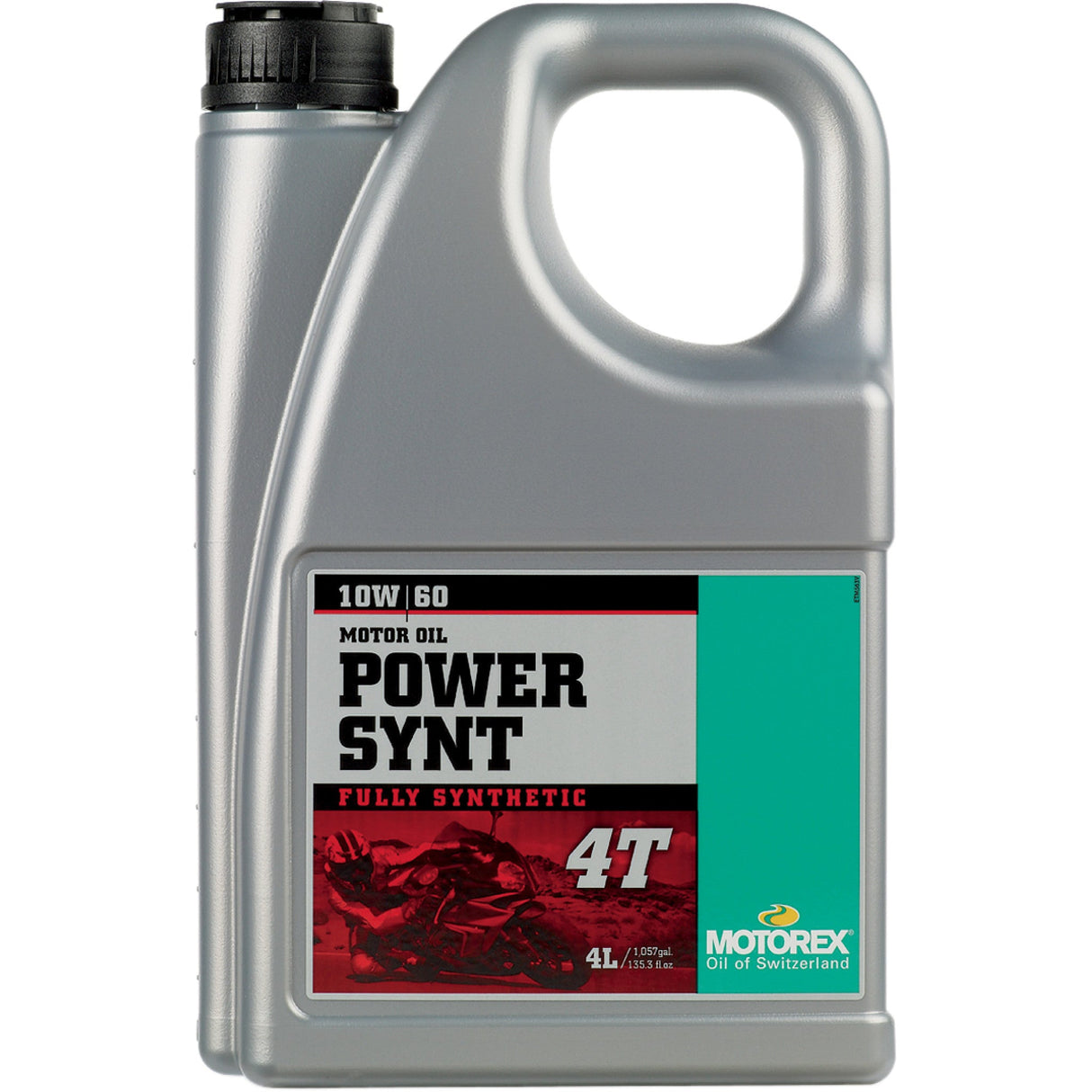 MOTOREX 3601-0009 306210 Power Synt Synthetic 4T Engine Oil Power Synt 4T Engine Oil - 10W-60 - 4L
