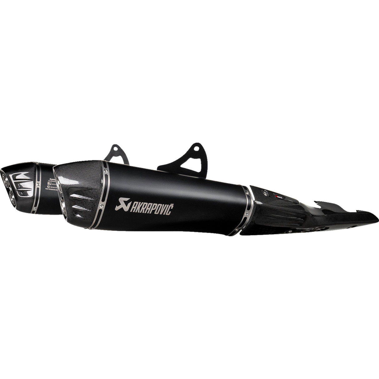 AKRAPOVIC 1811-4838 S-S13SO4-HRAATBL/1 Slip-On Line Mufflers titanium black - suzuki gsx-1300r hayabusa
