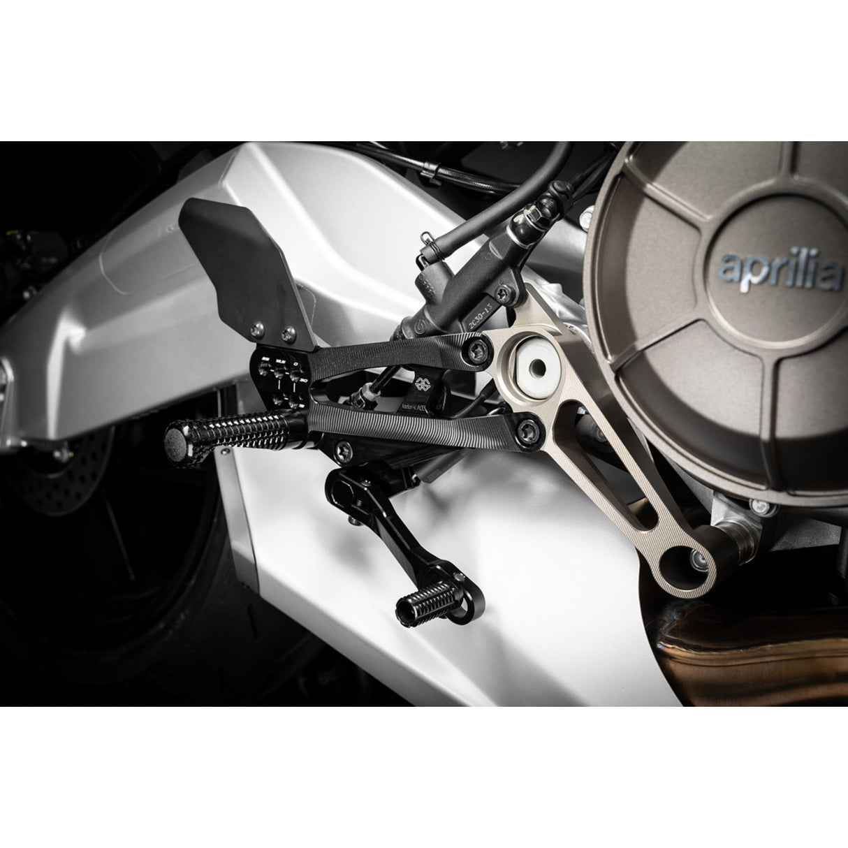 Gilles Tooling Rearset - FXR-A03-B Aprilia 660 / Tuono 660 2021-2025