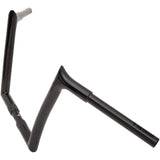 FAT Baggers INC. 1-1/4" EZ Install Pointed Top Handlebar 10" Black - 908010-B For Harley Motorcycles 2007-2025
