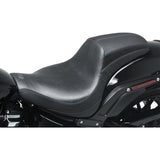 Mustang Tripper Fastback™ Seat Smooth Black Fxfb - 75709 For Harley Softail 2018-2021