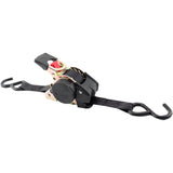 ERICKSON 3920-0419 34413 Retractable Ratcheting Tie-Downs Retractable Ratchet Tie-Downs - 6' - Black