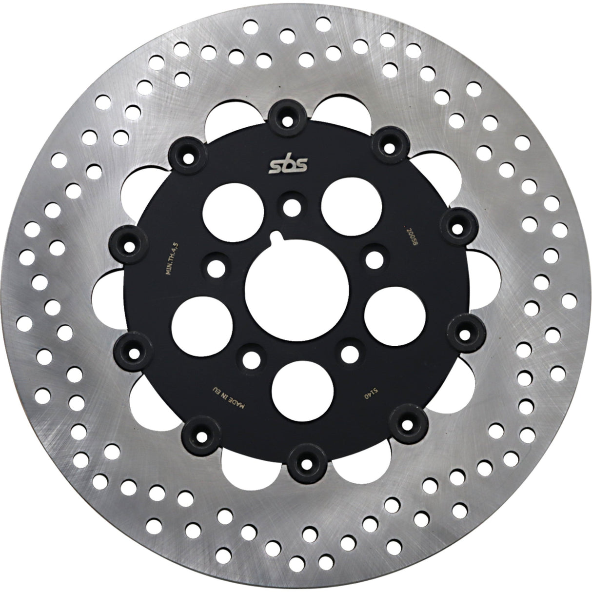 SBS Stainless Steel Brake Rotor Front 11.5" - 5140 For Harley Motorcycles 1984-1999