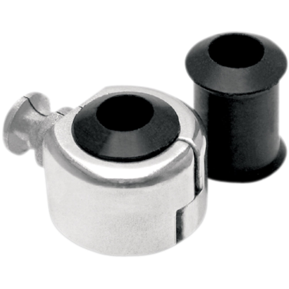 MOTION PRO 0658-0008 11-0049 Cable Clamp — Cable Guide Cable Clamp - Single - Chrome