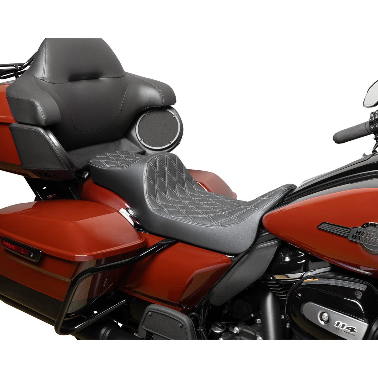 Drag Specialties Predator III Seat For Harley Touring 2008-2024