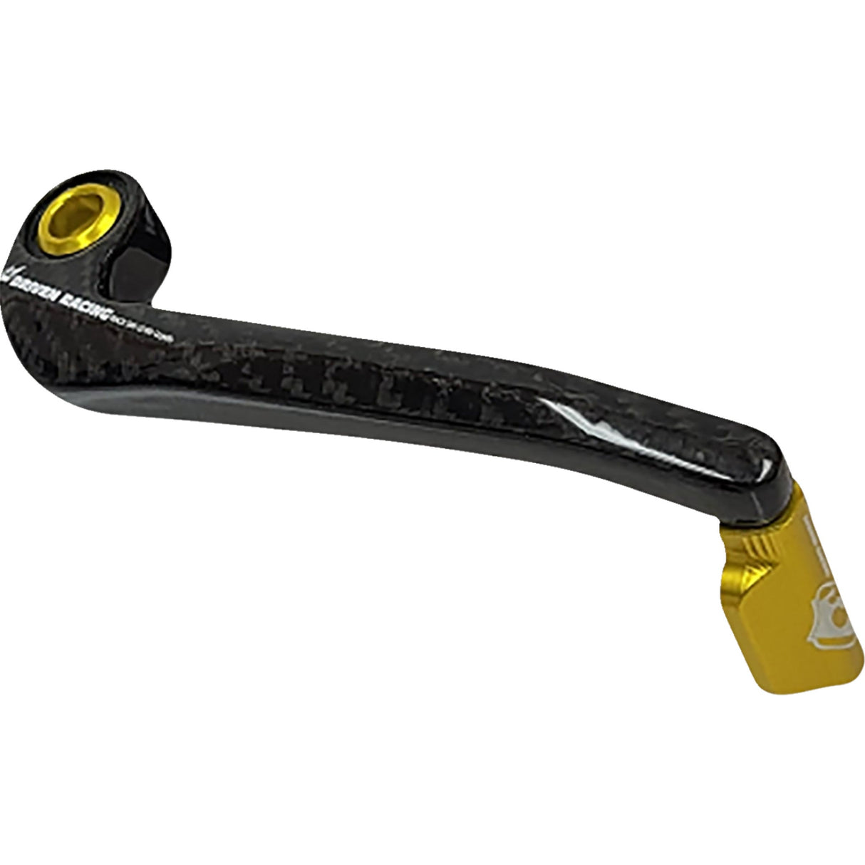 DRIVEN RACING 0615-0369 DCTDLG-1-GD Trackday Lever Guard Lever Guard - Carbon Fiber - Brake - Gold
