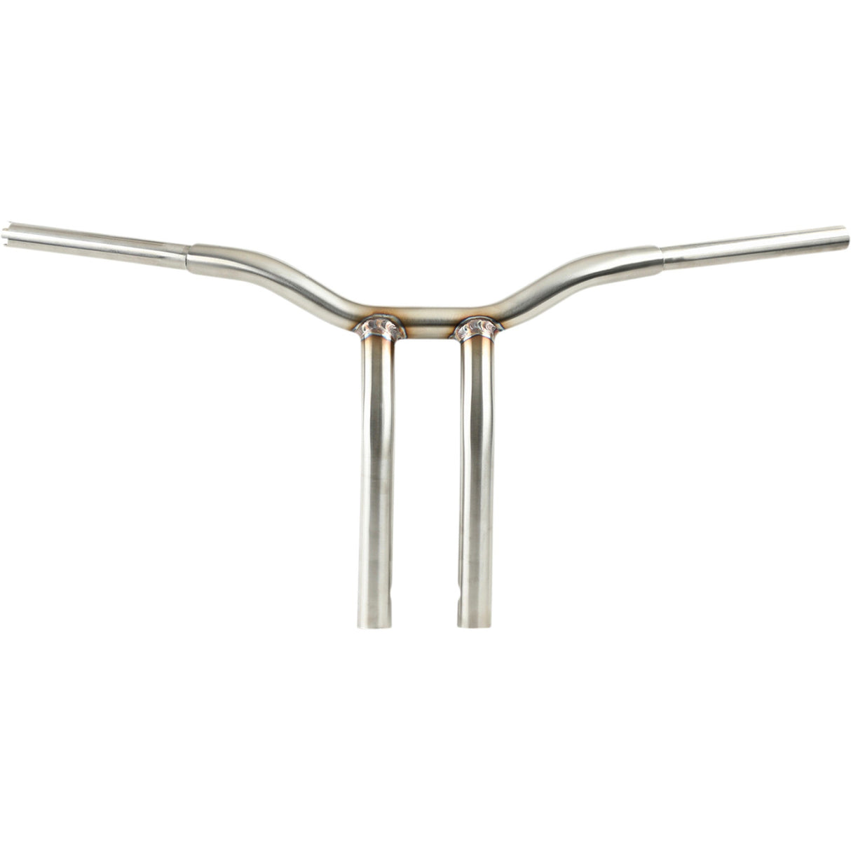 LA Choppers Kage Fighter Welded Bent-Riser Handlebar One Piece 14" Stainless Steel - LA-7338-14SS For Harley Motorcycles 1957-2020