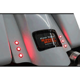PAUL YAFFE BAGGER NATION 2020-2166 PYO:BOLTS-TB-B Thunder Bolt Taillights - Brake/Run/Turn Signal - Black
