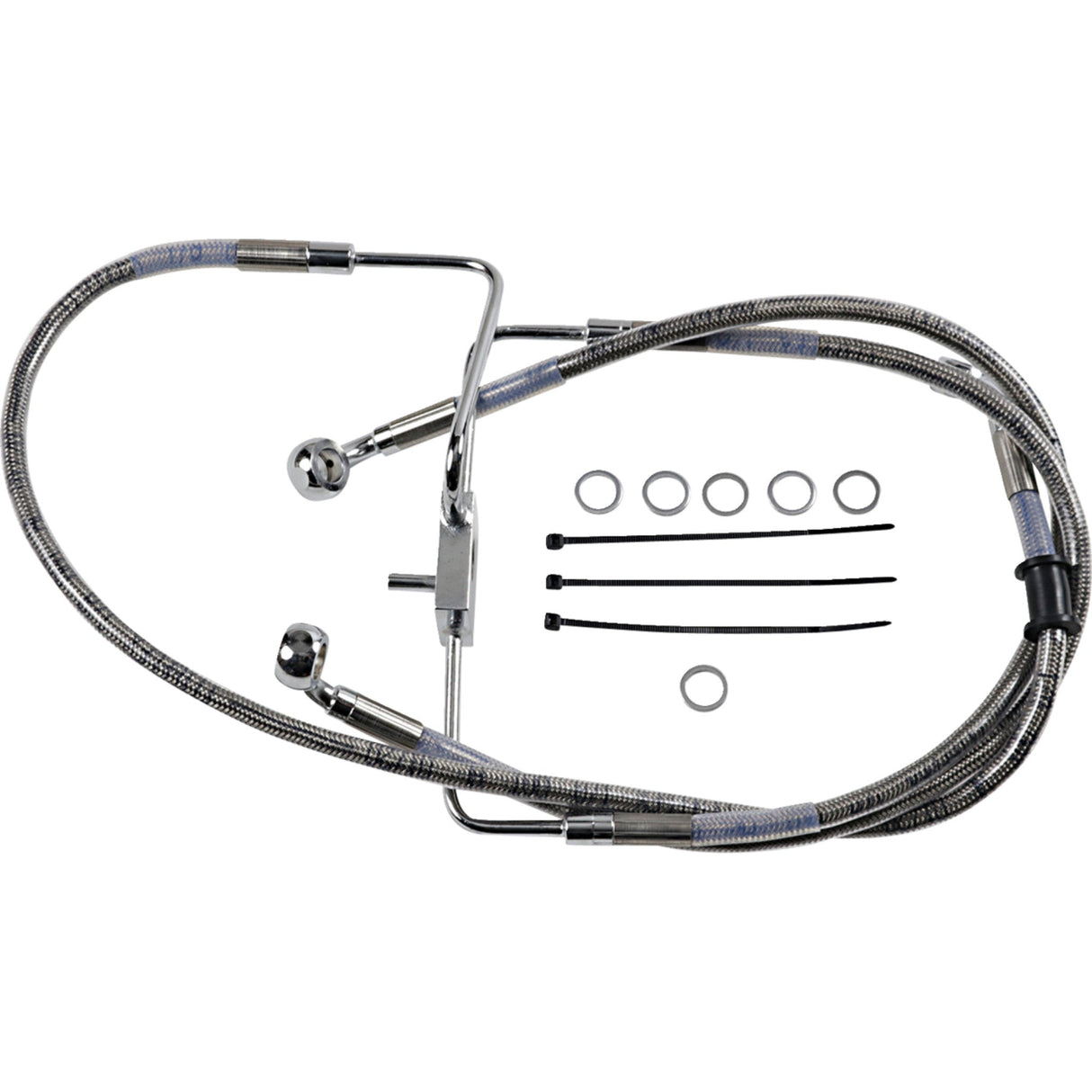 Drag Specialties Brake Line - 1741-5850 For Harley 1200 Roadster 2016-2020