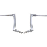 FAT Baggers INC. 1-1/2" EZ Install Pointed Top Handlebar 12" Chrome - 807012 For Harley Touring 2008-2016