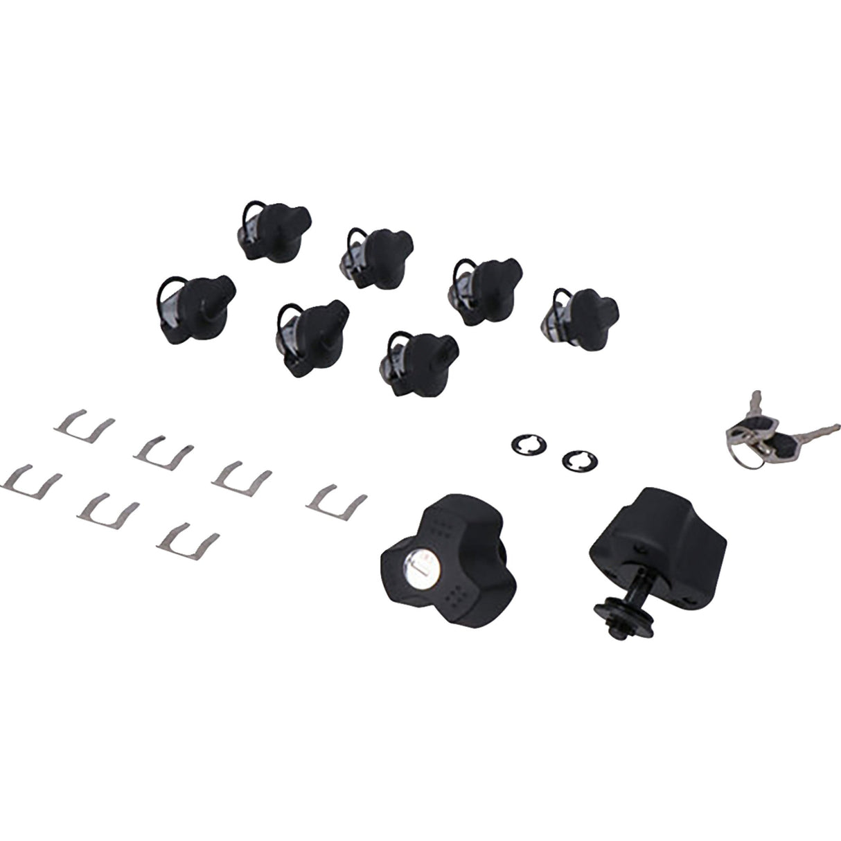 SW-MOTECH 3580-0356 KFT.07.311.70000/B TRAX ADV Aluminum Case System black - bmw r 1200 gs '04-'13