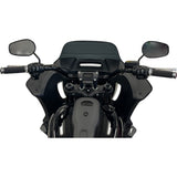FAT Baggers INC. 1-1/4" EZ Install Round Top Handlebar 8" Black - 903008-B For Harley Softail Low Rider 2018-2023