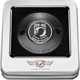 Figurati Designs Timing Cover 2 Hole POW MIA Black - FD50-TC-2H-BLK For Harley Motorcycles 2017-2022