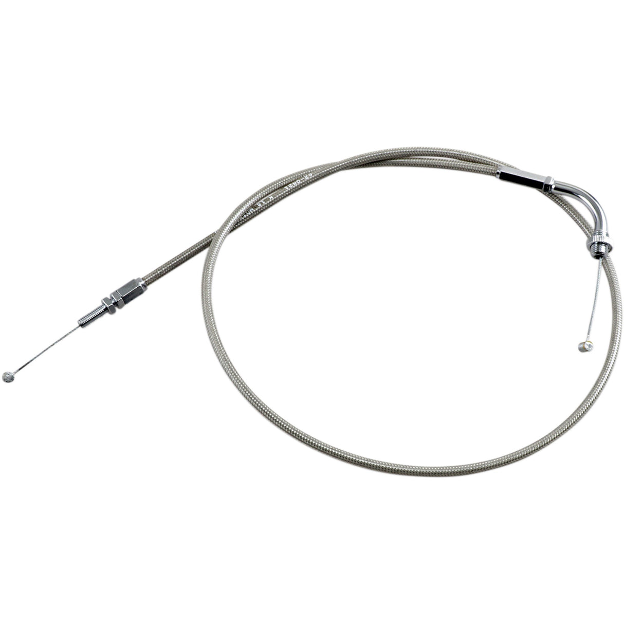 MOTION PRO 0650-0617 62-0421 Armor Coat Stainless Steel Throttle/Idle Cable for Cruisers honda