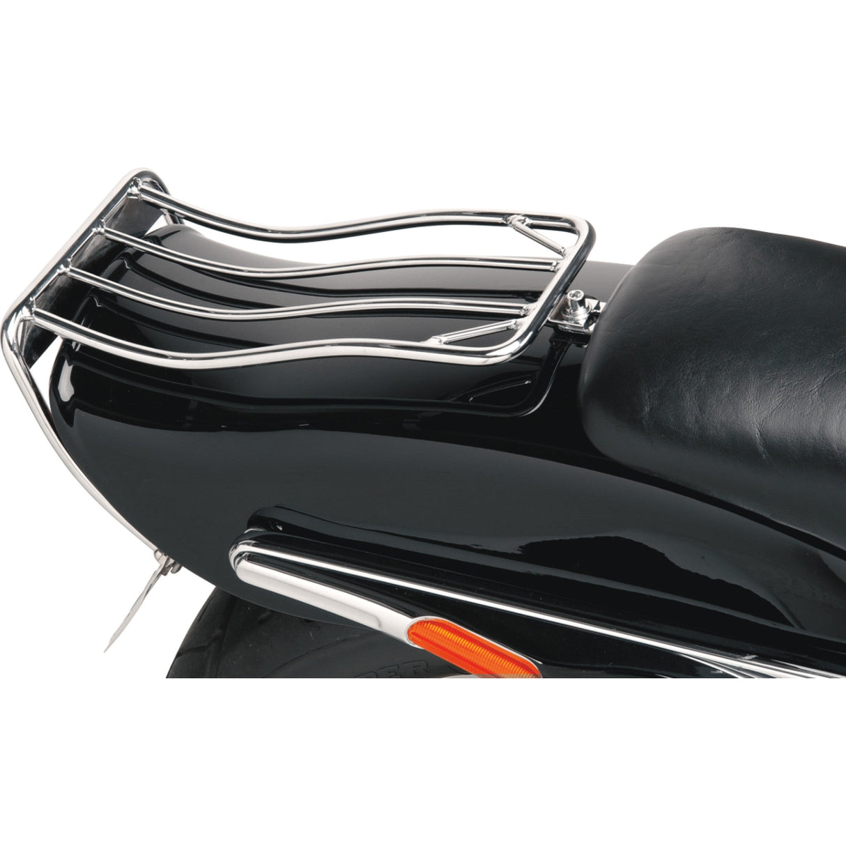 Drag Specialties Bobtail Fender Luggage Rack For Harley Softail 2000-2005